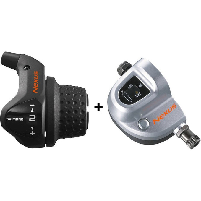 Шифтер SHIMANO NEXUS, 3S41E, 3СК, С BELL CRANK 6, ОПЛЕТКА, 1600ММ ЧЕРНЫЙ, КОРОТК. РУЧКА ASL3S41E160LS
