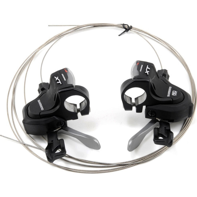 Шифтер SHIMANO XT, M780, ЛЕВ/ПР, 3X10СК, ТР.+ОПЛЕТК ISLM780PA