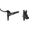 Тормоз дисковый SHIMANO MT400, BL(левый)/BR(передний), полимерные колодки, 1700мм, серебристый EMT400KRRXRA170