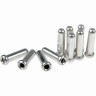 Концевик SHIMANO алюминиевый для троса переключателя, 100 штук, Y62098030