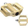 Педали велосипедные SHIMANO EF205, топталки, алюминий, золотой EPDEF205K