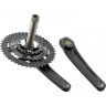 Система SHIMANO ALIVIO, T4060, 170 мм, интегрированный вал, 44/32/22, без защиты, черный EFCT4060CX422XL