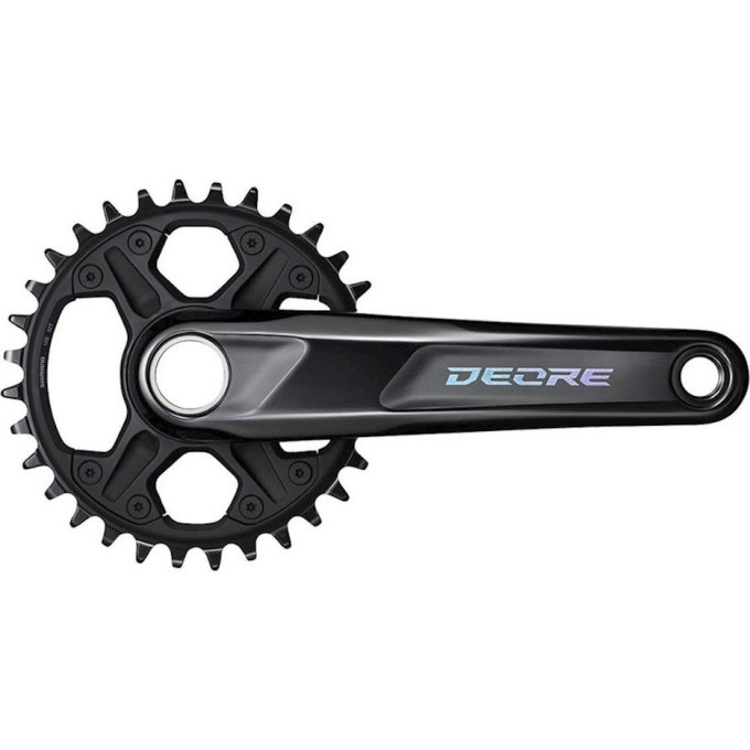 Система SHIMANO DEORE M6130-1, для 1x12 скоростей, 175мм, интегрированный вал, 32T без каретки, для CL:56,5мм EFCM61301EXA2