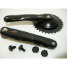 Система SHIMANO NEXUS, C6000, 170 мм, 38T, черный, без упаковки AFCC6000C8L