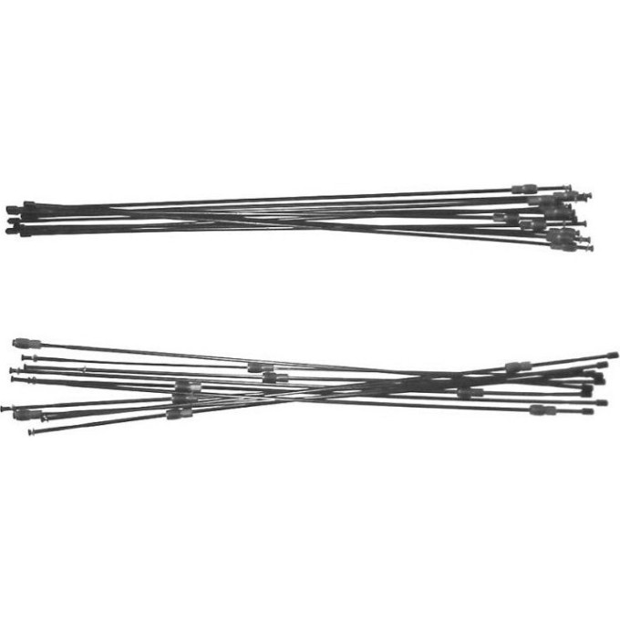 Спицы SHIMANO WH-MT66-R12/R29, задние (306 мм X 28 штук), ниппеля (28 штук) EWHSPOKE3BB1