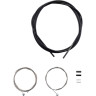 Трос и оплетка тормоза SHIMANO MTB, трос 1000 мм/2050 мм нержавейка, Y80098021