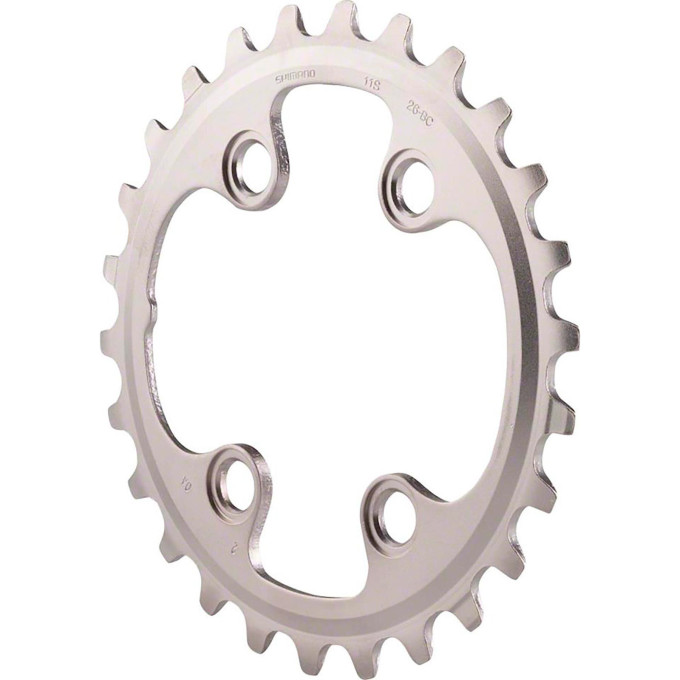 Звезда передняя SHIMANO 105, для FC-5700S, 53T-B серебро Y1M398150